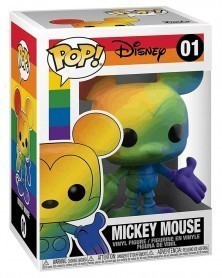 Funko POP Disney - Mickey Mouse (Rainbow) caixa