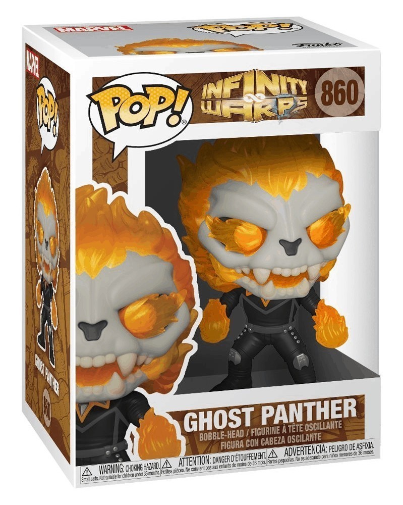 Funko POP Marvel - Infinity Warps - Ghost Panther