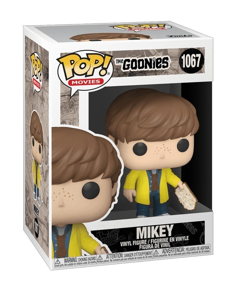 Funko POP Movies - The Goonies - Mikey with Map caixa Funko POP Movies - The Goonies - Mikey with Map caixa