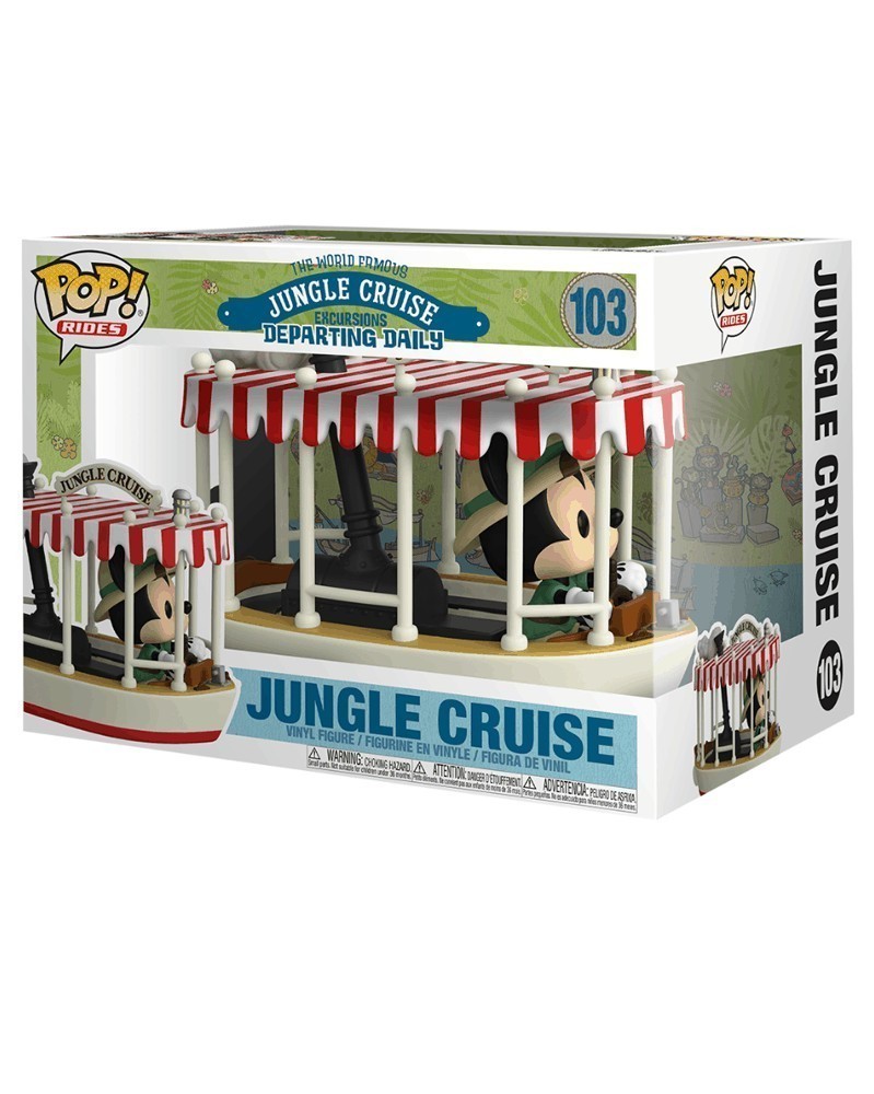 Funko POP Rides Disney - Jungle Cruise with Mickey caixa