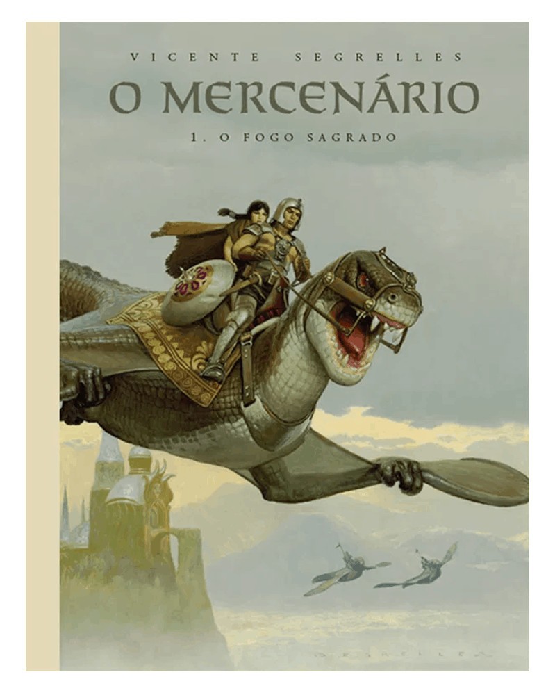 O Mercenário Vol.1, de Segrelles (Ed.Portuguesa em Capa Dura)