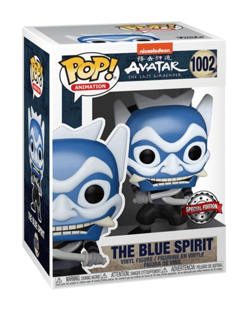 Funko POP Animation - Avatar The Last Airbender - The Blue Spirit caixa