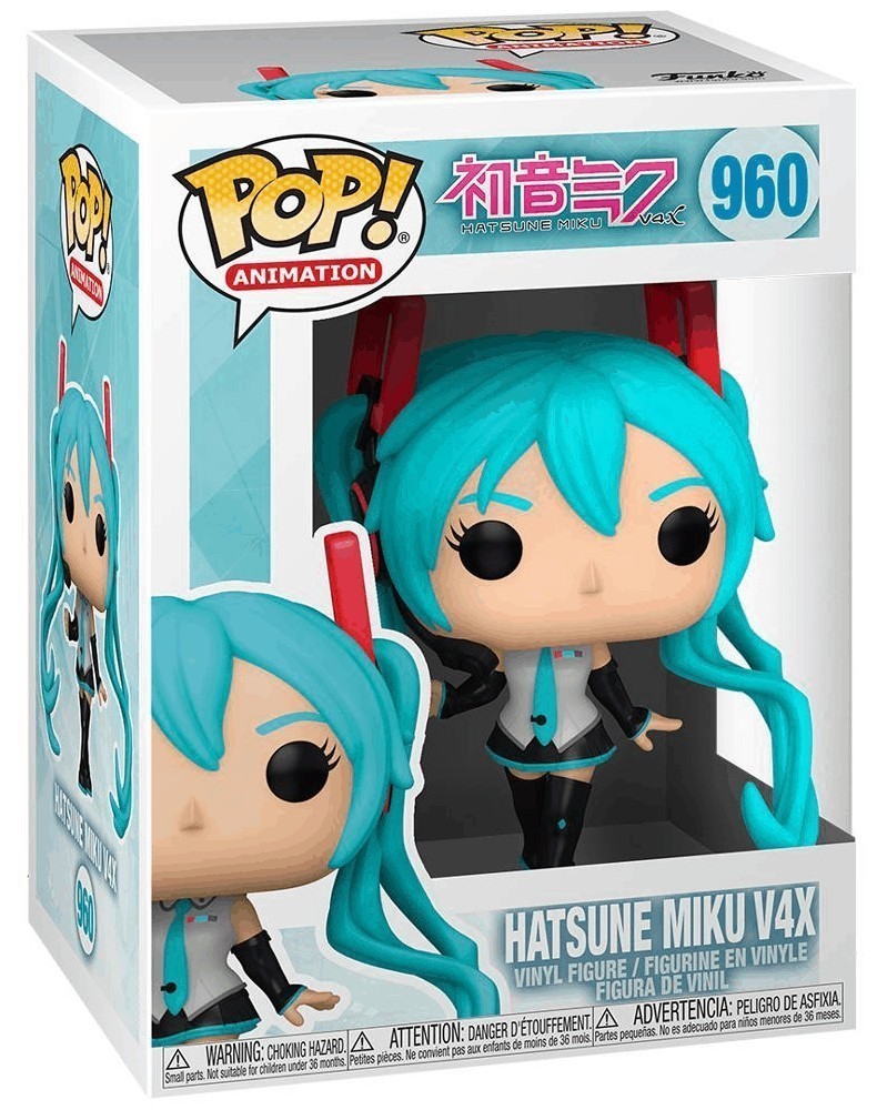 Funko POP Anime - Vocaloid - Hatsune Miku V4X caixa