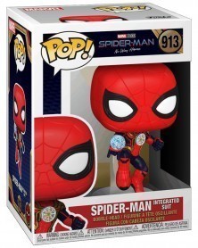 POP Marvel - Spider-Man: No Way Home - Spider-Man (Integrated Suit) caixa