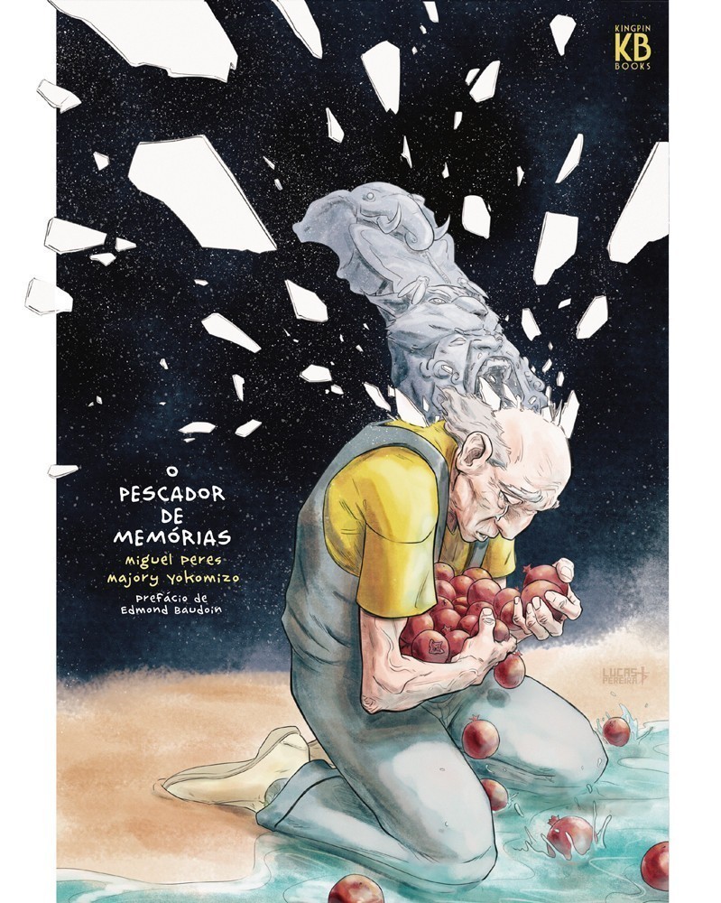 O Pescador de Memórias, de Miguel Peres e Majory Yokomizo (capa dura) capa