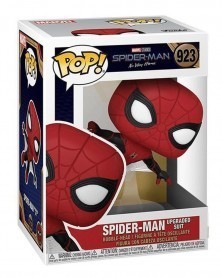 POP Marvel - Spider-Man: No Way Home - Spider-Man (Upgraded Suit) caixa
