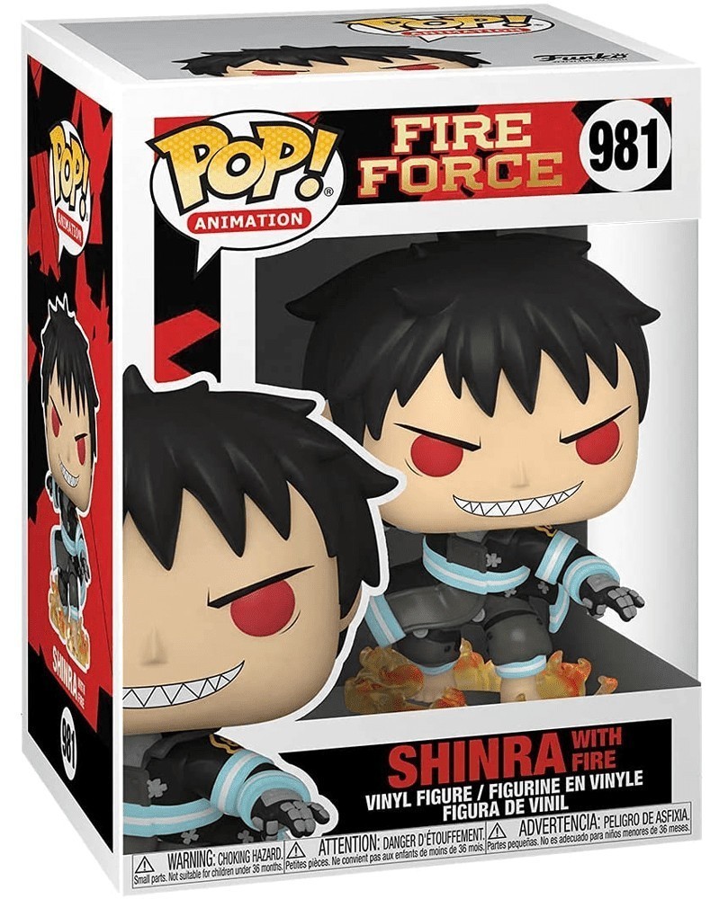 Funko POP Anime - Fire Force - Shinra with Fire