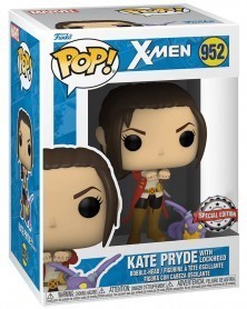 Funko POP Marvel - Kate Pryde with Lockheed (PX Exclusive) caixa