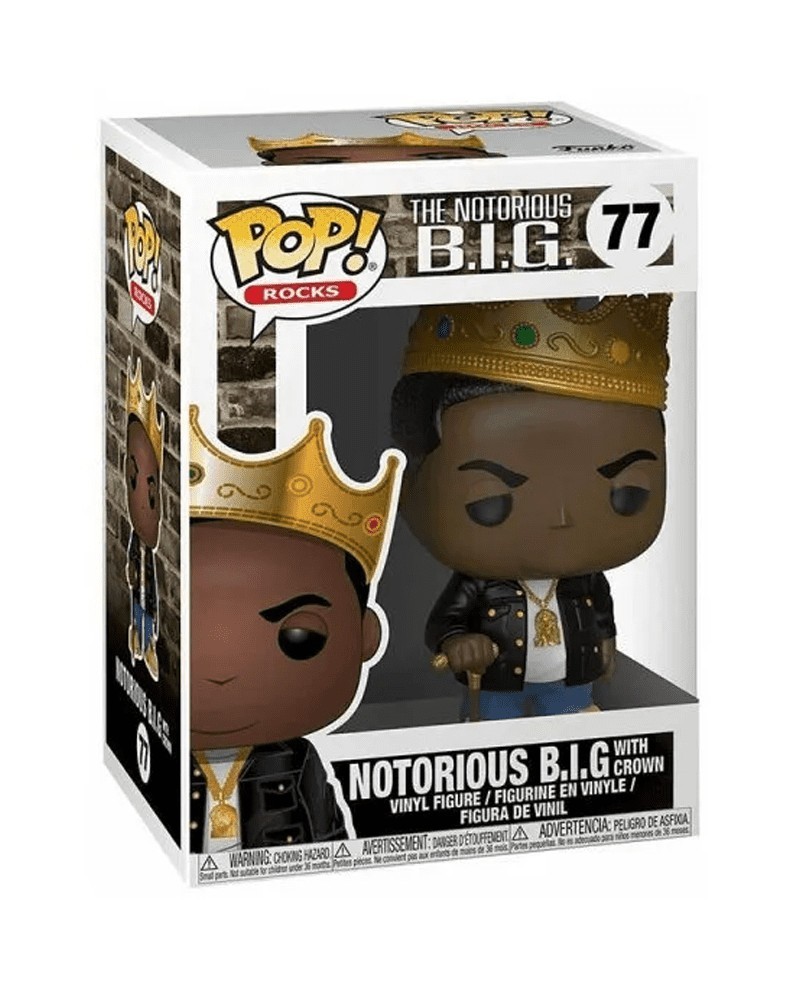 Funko POP Rocks - Notorious BIG with Crown