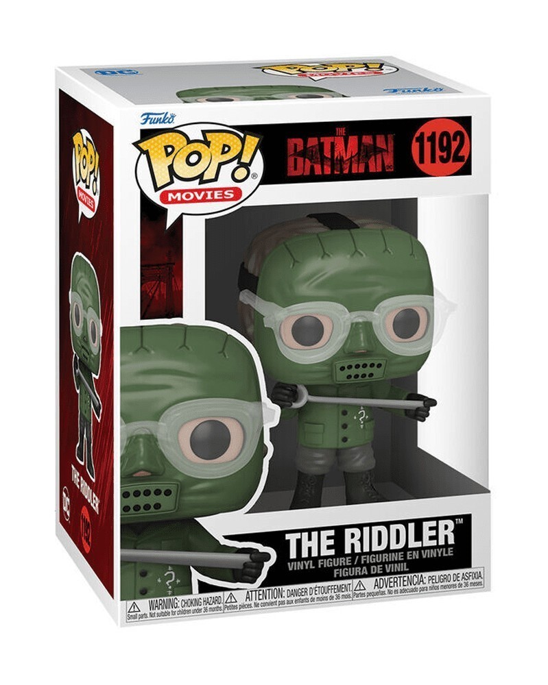 Funko POP DC Movies - The Batman - The Riddler (1192) Funko POP DC Movies - The Batman - The Riddler (1192)