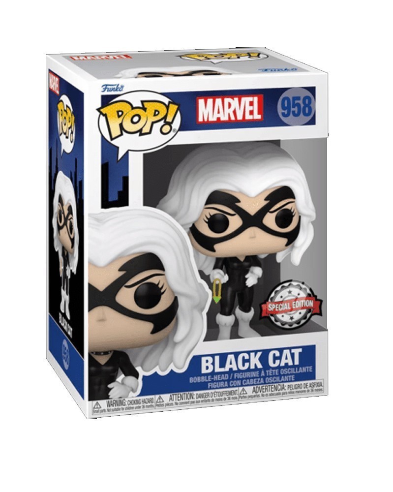 Funko POP Marvel - Spider-Man Animated Series - Black Cat Funko POP Marvel - Spider-Man Animated Series - Black Cat