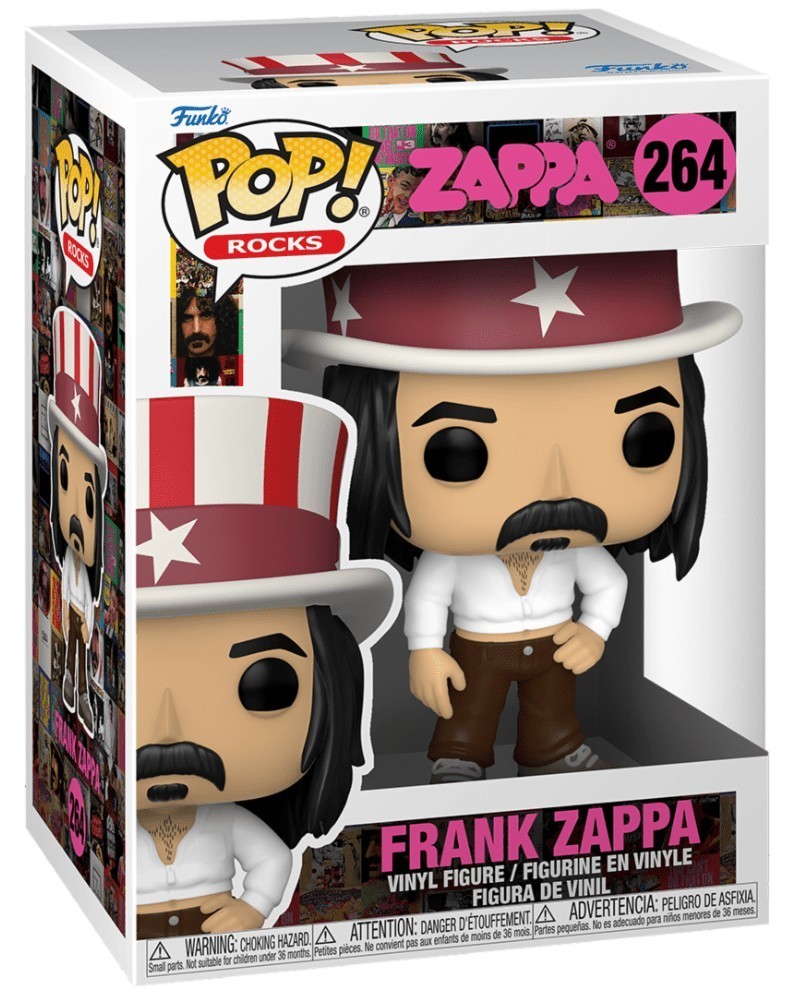 PREORDER! Funko POP Rocks - Frank Zappa caixa