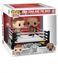 Funko POP WWE - John Cena and The Rock (2012) caixa