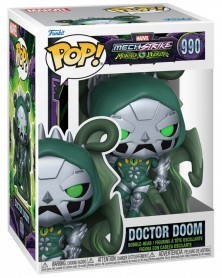 POP Marvel Mech Strike Monsters Hunters - Doctor Doom caixa