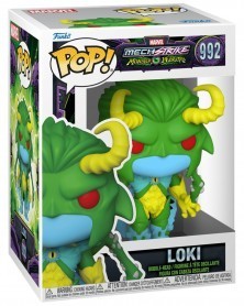 POP Marvel Mech Strike Monsters Hunters - Loki caixa