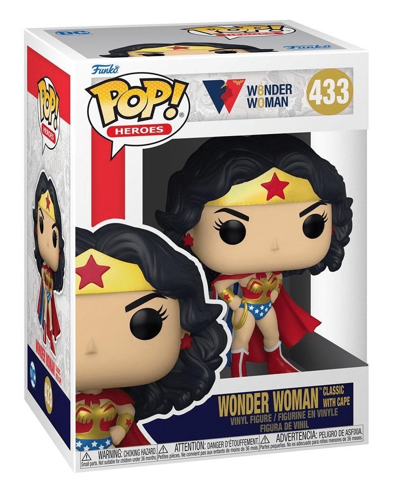 Funko POP DC Heroes - Wonder Woman (Classic with Cape)