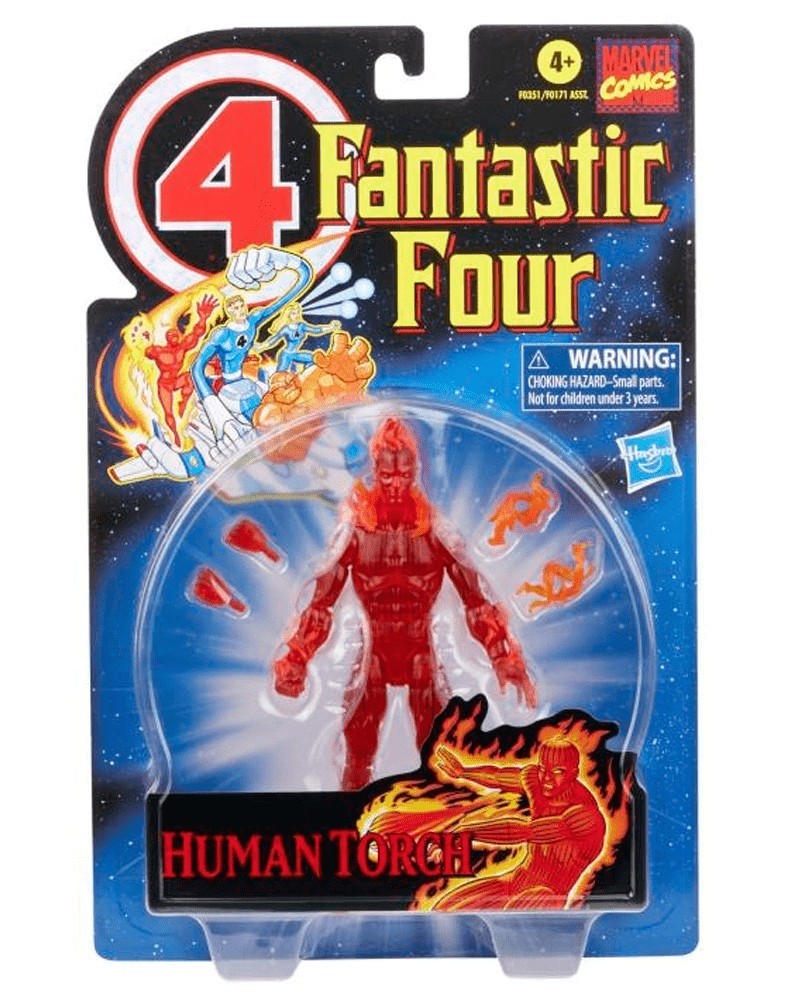 Marvel Legends Retro Collection - Fantastic Four - Human Torch