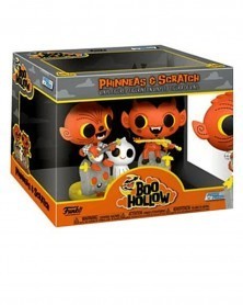 Funko Paka Paka - Boo Hollow - Phineas & Scratch (The Graveyard) caixa