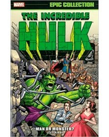 Incredible Hulk Epic Collection: Man Or Monster
