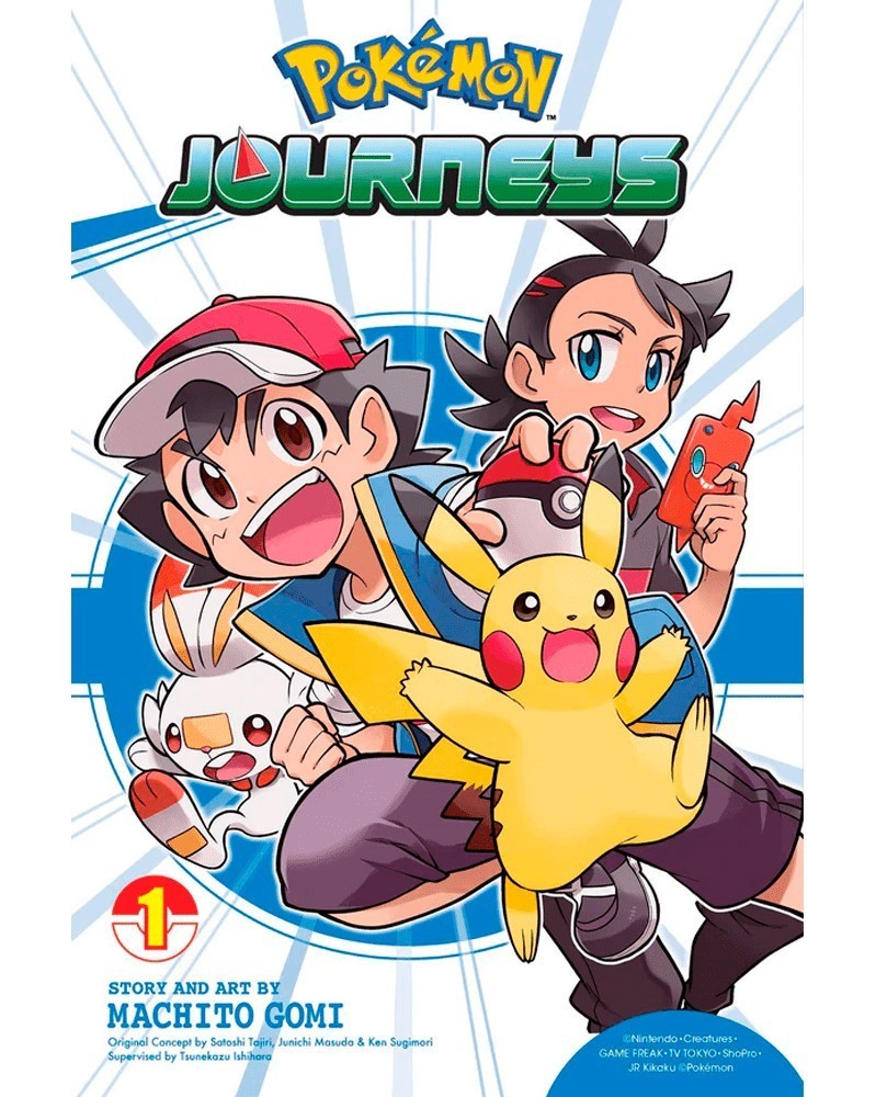 Pokémon Journeys Vol.01 (Ed. em Inglês)