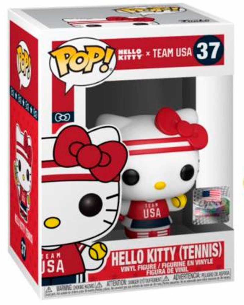 Funko POP Hello Kitty x Team USA - Hello Kitty (Tennis)