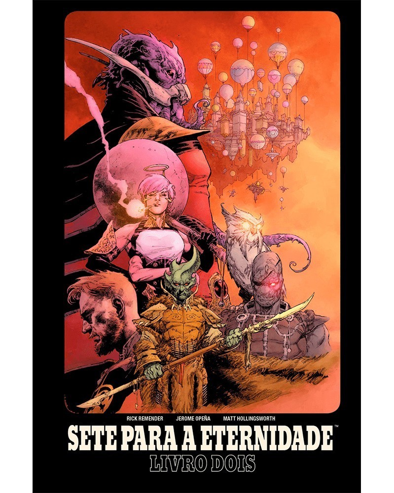 Sete Para A Eternidade, Livro Dois (Ed.Portuguesa, capa dura)
