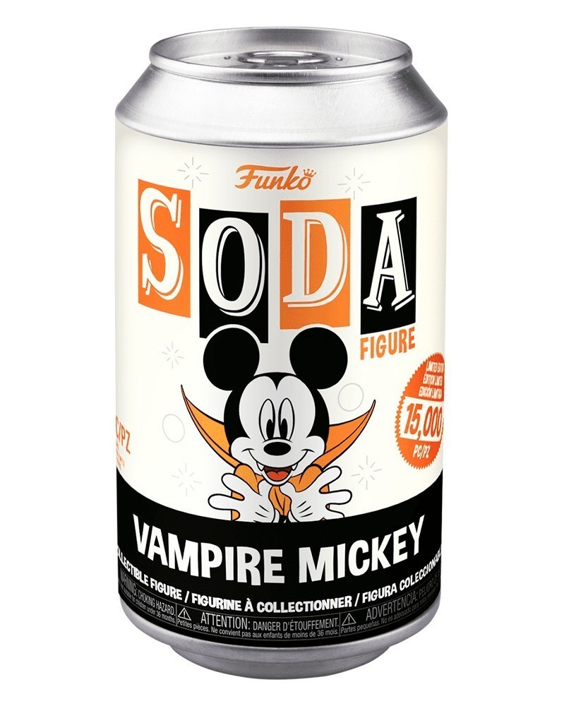 Disney Vinyl Soda Figure - Vampire Mickey