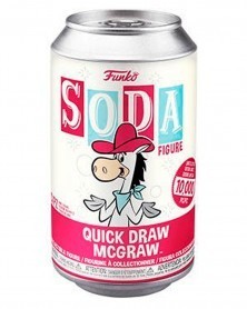 Hanna Barbera Vinyl Soda Figure - Quick Draw Mcgraw