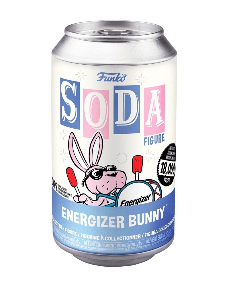 Energizer Ad Icons Vinyl Soda Figure - Energizer Bunny