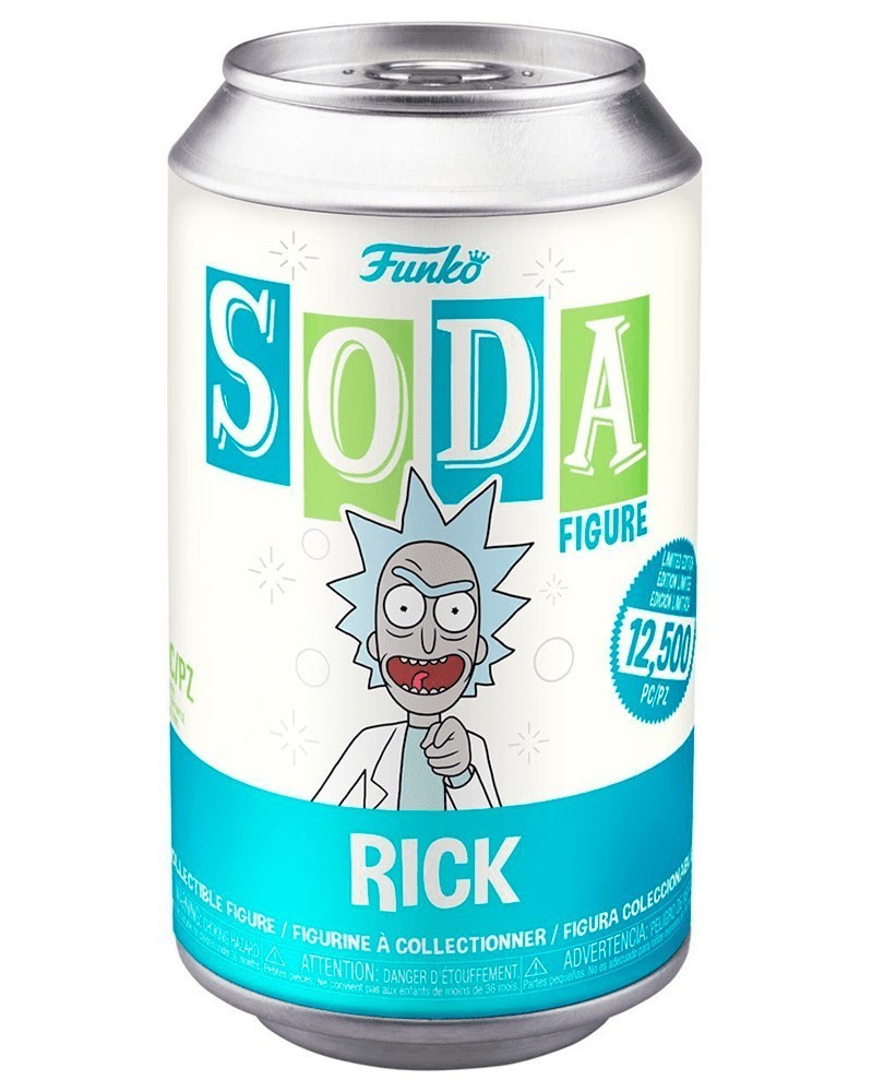 Rick and Morty Vinyl Soda Figure - Rick