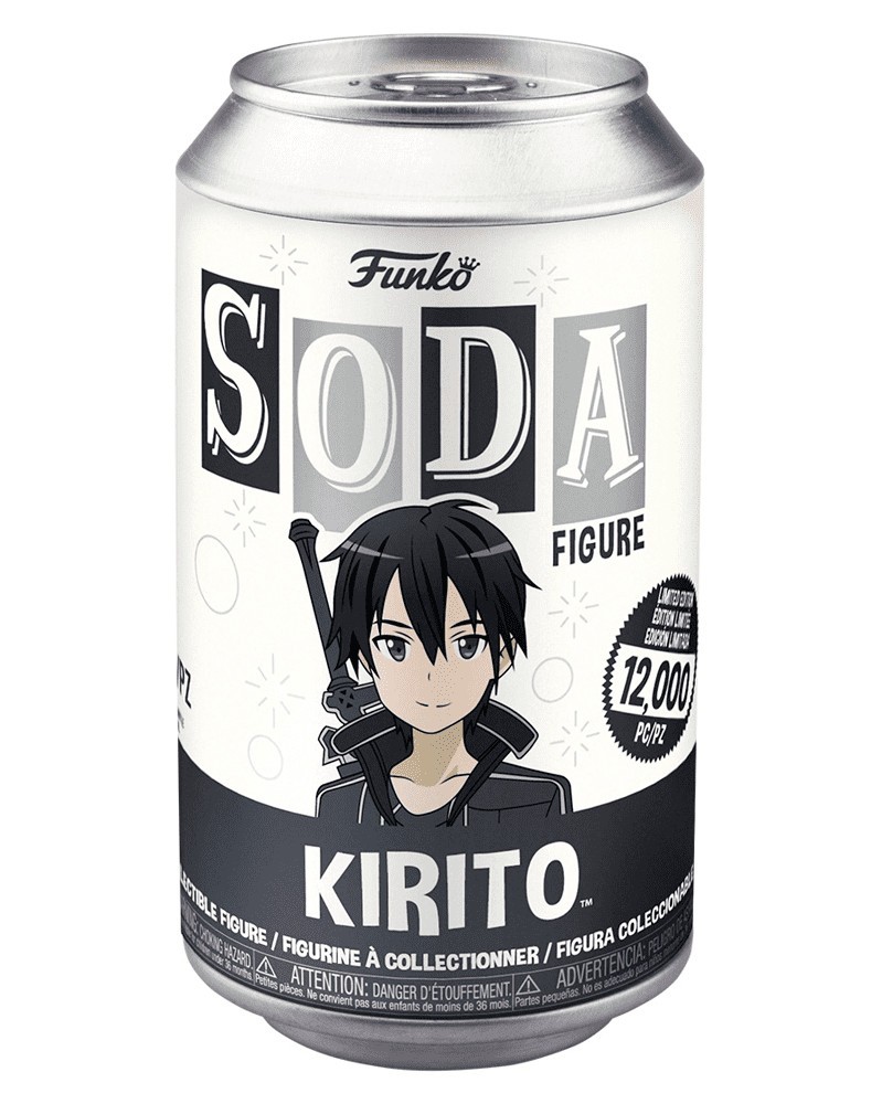 Sword Art Online Vinyl Soda Figure - Kirito