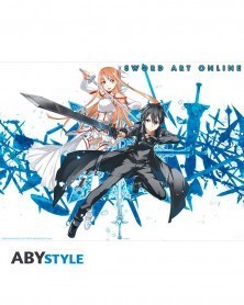 Poster Sword Art Online - Asuna & Kirito
