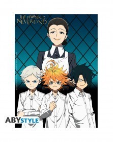 Poster The Promised Neverland - Mom & Orphans