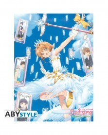 Poster Cardcaptor Sakura - Sakura & Cards