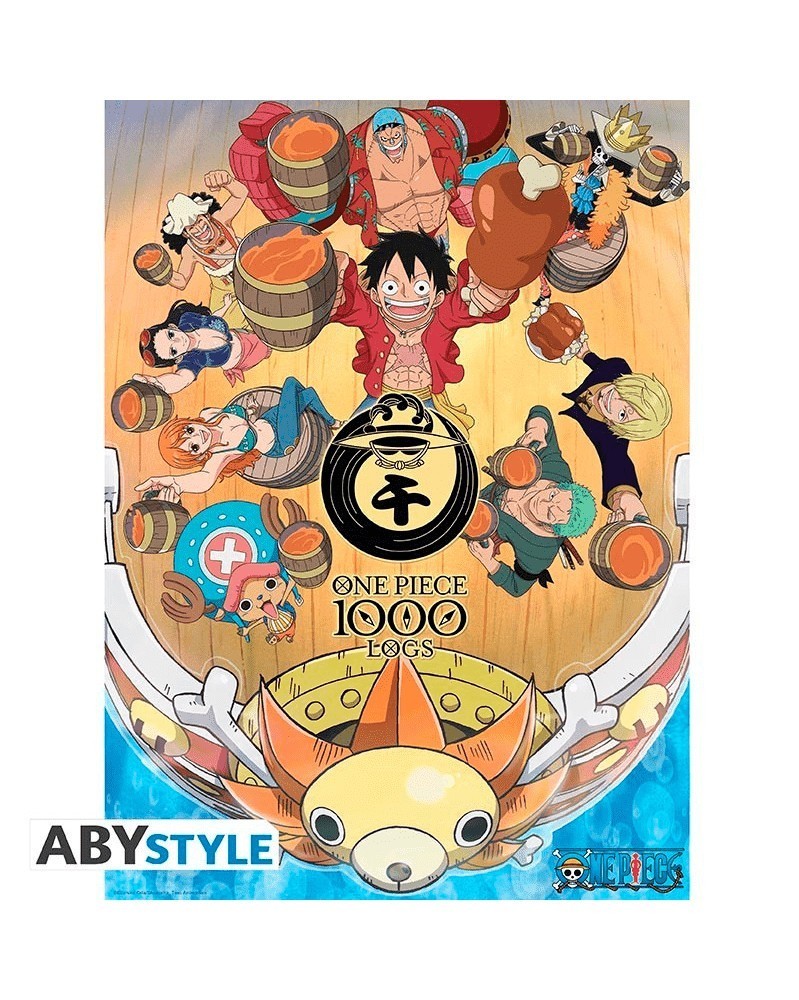 Poster One Piece - 1000 Logs Cheers