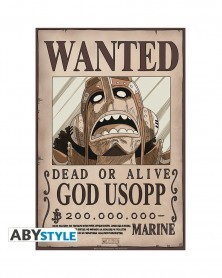 Poster One Piece - Wanted Usopp