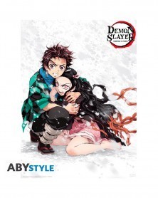 Poster Demon Slayer - Tanjiro & Nezuko Snow