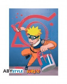 Poster Naruto - Naruto & Konoha Emblem