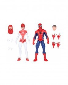 Marvel Legends Series Action Figure - The 60th Anniversary The Amazing Spider-Man - Spider-Man and Spinnert 2 Pack