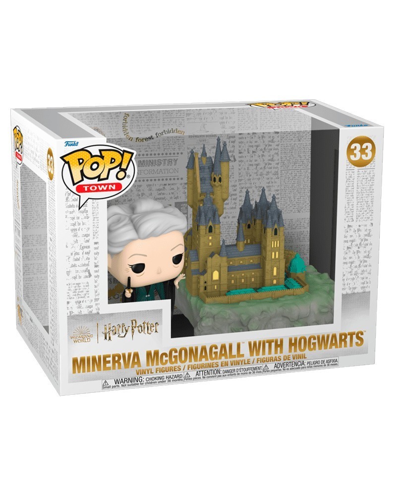 PREORDER! Funko POP Town - Harry Potter and the Chamber of Secrets 20th Anniversary - Minerva McGonagall with Hogwarts