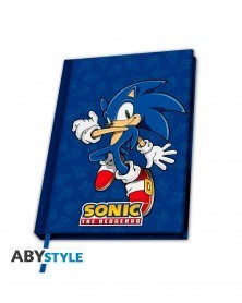 Sonic Notebook (A5) - Sonic, The Hedgehog