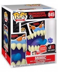 Funko POP Games - Dungeons & Dragons - Mimic w/ 20 Sided Die 6'' (Special Edition)