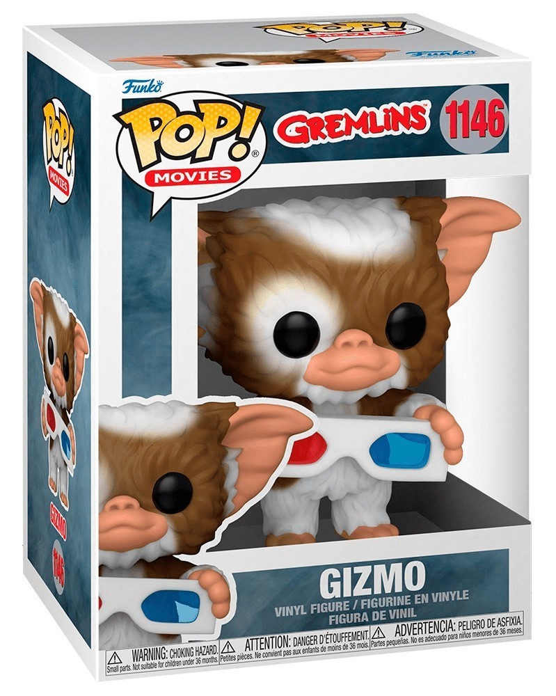Funko POP Movies - Gremlins - Gizmo with 3D Glasses