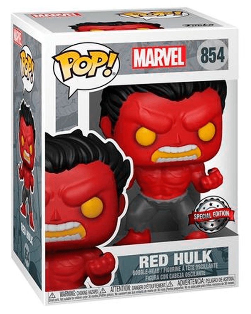 Funko POP Marvel - Red Hulk Exclusive