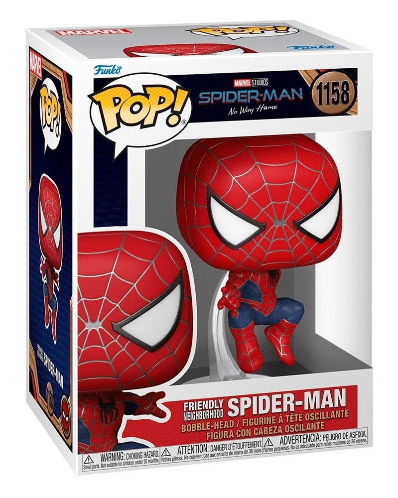 PREORDER! Funko POP Marvel Spider-Man: No Way Home - Friendly Neighborhood Spider-Man, caixa