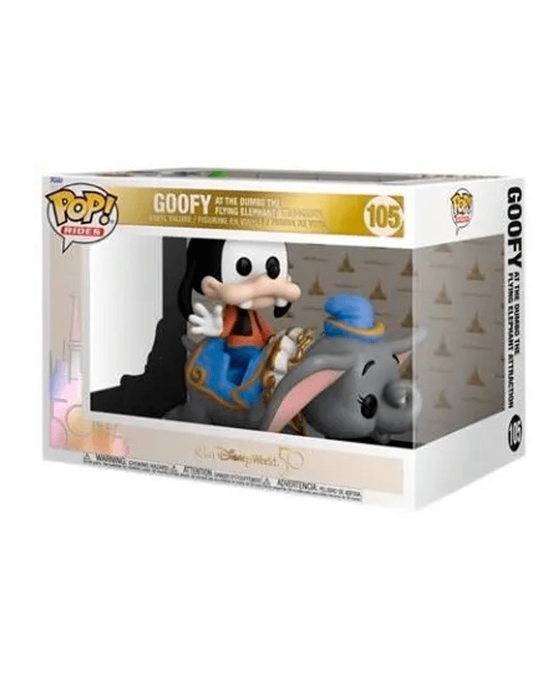 POP Rides Disney - Goofy at The Dumbo the Flying Elephant Attraction