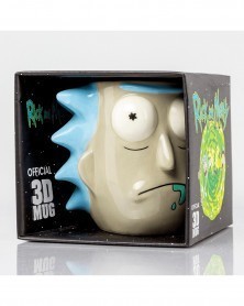Caneca 3D Rick & Morty - Rick Sanchez