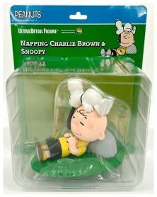 Peanuts Ultra Detailed Figure (Series 13) - Napping Charlie Brown & Snoopy caixa