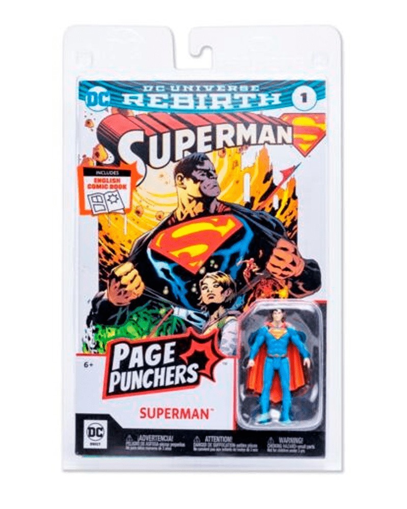 Action Figure & Comic Book - Superman Issue 1 (Rebirth)