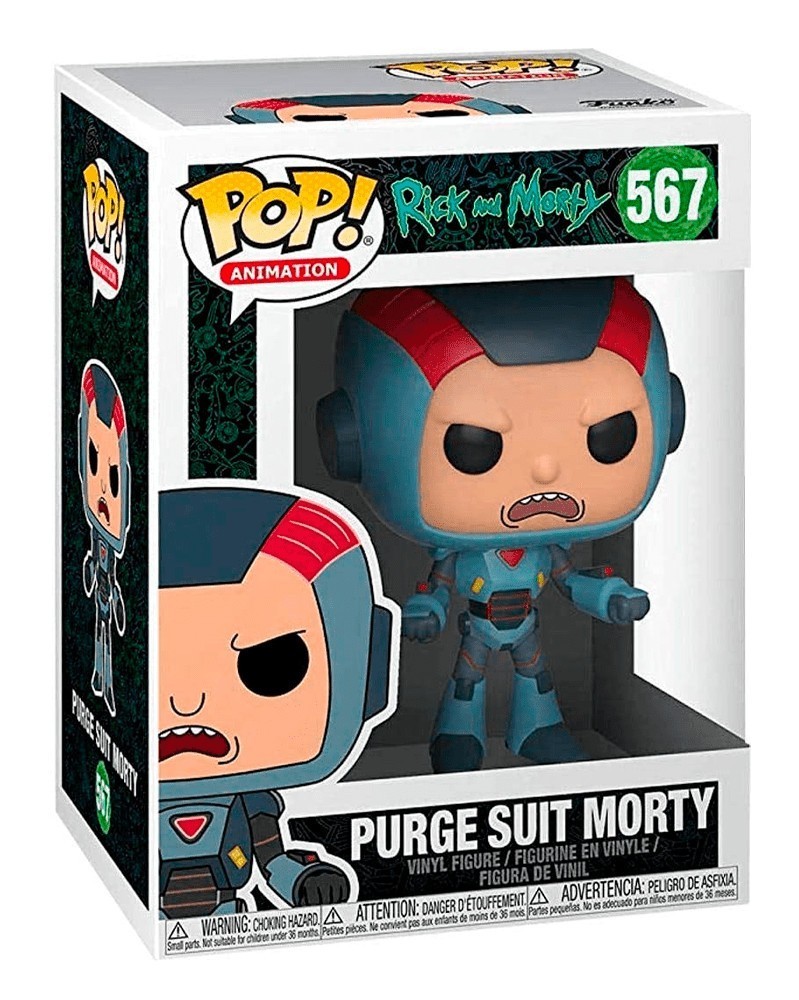 Funko POP Animation - Rick and Morty - Purge Suit Morty